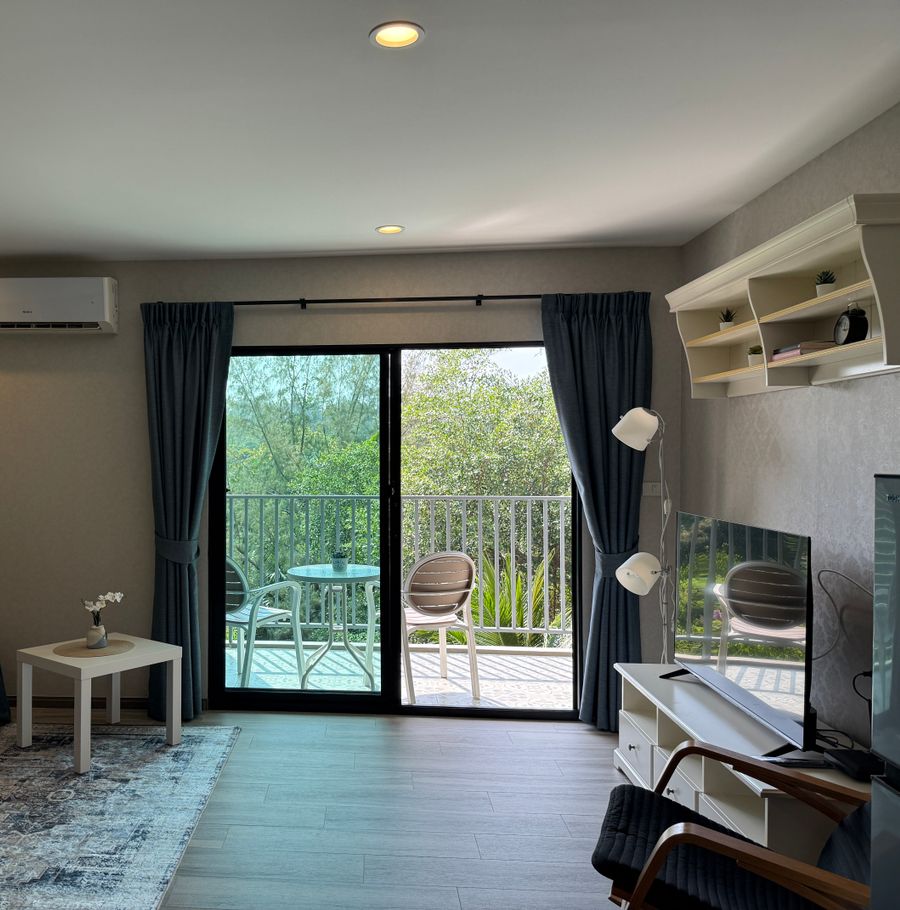 46 sqm apartment with pool view, The Title Nai Yang, Nai Yang — photo 1